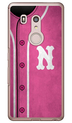 Rakuten - Cf LTD ベースボール イニシャル ピンク N （クリア） arrows Be3 F-02L docomo Coverfull arrows be3 ケース arrows be3 カバー アローズ be3 ケース アローズ be3 カバー アローズbe3ケース アローズbe3カバー f-02l ケース f-02l カバー 送料無料