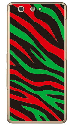 Zebra HIPHOP （クリア） design by ROTM arrows SV F-03H・M03・M04・M04 PREMIUM・TONE m17 docomo・MVNOスマホ（SIMフリー端末） SECOND SKIN arrows sv f-03h ケース arrows sv f-03h カバー f-03hケース f-03hカバー f 03h 送料無料