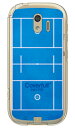 男子ラクロスコート ブルー (クリア) らくらくスマートフォン me F-03K docomo Coverfull ドコモ らくらくスマートフォンme ケース らくらくスマートフォンme カバーf-03k ケース f-03k カバー 花 和柄 かわいい 迷彩 かっこいい 送料無料(2)