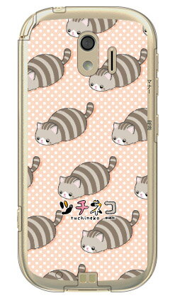 乐天商城 - ツチネコシリーズ サバトラ （クリア） らくらくスマートフォン me F-03K docomo ハードケース ドコモ らくらくスマートフォンme ケース らくらくスマートフォンme カバーf-03k ケース f-03k カバー 花 和柄 かわいい 迷彩 かっこいい 送料無料