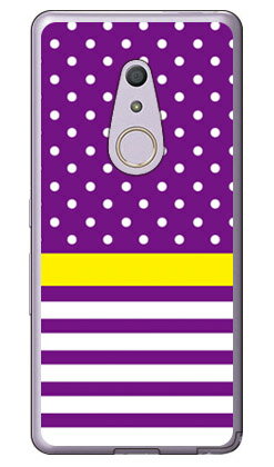 乐天商城 - ドット ボーダー パープル （ソフトTPUクリア） arrows Be4 F-41A docomo SECOND SKIN ソフトケース docomo arrows be4 f-41a用ケース f41aケース ケース カバー CASE ケース アクセサリー スマホケース スマートフォン用カバー 送料無料