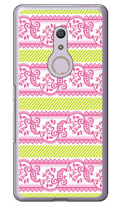 乐天商城 - レースストライプ ピンク （クリア） arrows Be4 F-41A docomo Coverfull スマホケース ハードケース docomo arrows be4 f-41a用ケース f41aケース ケース カバー CASE ケース アクセサリー スマホケース スマートフォン用カバー 送料無料