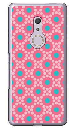サークルドット ピンク （クリア） arrows Be4 F-41A docomo Coverfull 受注生産 スマホケース ハードケース docomo arrows be4 f-41a用ケース f41aケース ケース カバー CASE ケース アクセサリー スマホケース スマートフォン用カバー 送料無料