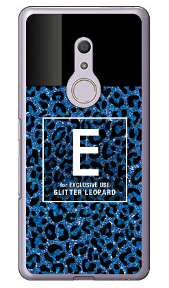 Cf LTD ヒョウ柄 ネイルボトル イニシャル E ブルー (クリア) arrows Be4 F-41A docomo Coverfull ハードケース docomo arrows be4 f-41a用ケース f41aケース ケース カバー CASE ケース アクセサリー スマホケース スマートフォン用カバー 送料無料