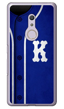 Cf LTD ベースボール イニシャル ブルー K （クリア） arrows Be4 F-41A docomo Coverfull ハードケース docomo arrows be4 f-41a用ケース f41aケース ケース カバー CASE ケース アクセサリー スマホケース スマートフォン用カバー 送料無料