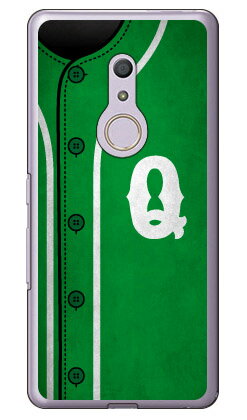 Cf LTD ベースボール イニシャル グリーン Q （クリア） arrows Be4 F-41A docomo Coverfull ハードケース docomo arrows be4 f-41a用ケース f41aケース ケース カバー CASE ケース アクセサリー スマホケース スマートフォン用カバー 送料無料