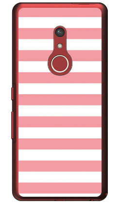 Cf LTD ピンキーコレクション ボーダー （クリア） arrows Be4 Plus F-41B・BZ02 docomo・MVNOスマホ（SIMフリー端末） Coverfull f-41..