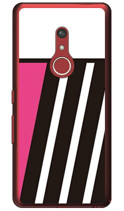 PINK ＆ BLACK ピンク （クリア） design by ROTM arrows Be4 Plus F-41B・BZ02 docomo・MVNOスマホ（SIMフリー端末） SECOND SKIN f-41b ケース f-41b カバー arrows be4 plus f-41b ケース arrows be4 plus f-41b カバー 送料無料