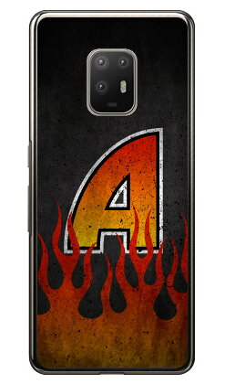 Cf LTD ファイア イニシャル A （クリア） fot arrows 5G F-51A docomo Coverfull スマホケース ハードケース docomo arrows 5g f-51a用ケース f51aケース ケース カバー CASE ケース アクセサリー スマホケース スマートフォン用カバー 送料無料