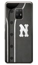 Cf LTD ベースボール イニシャル グレー N (クリア) fot arrows 5G F-51A docomo Coverfull ハードケース docomo arrows 5g f-51a用ケース f51aケース ケース カバー CASE ケース アクセサリー スマホケース スマートフォン用カバー 送料無料(2)