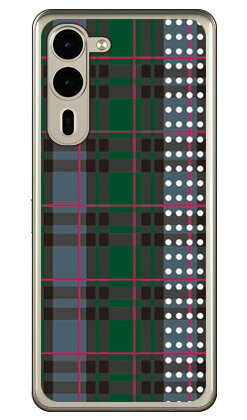 Rakuten - ブラックウォッチドット レッド arrows We2 Plus F-51E M06 (ソフトTPU) SECOND SKIN ケース カバー スマホケース 送料無料 耐衝撃 プリント 保護 衝撃吸収