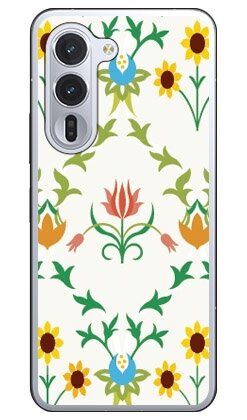フローラル TYPE2arrows Alpha F-51F M08 (ソフトTPU) SECOND SKIN ケース カバー スマホケース 送料無料 耐衝撃 プリント 保護 衝撃吸収