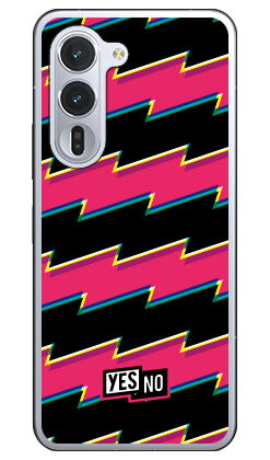 樂天商城 - ライトニングボーダー ピンクarrows Alpha F-51F M08 (ソフトTPU) YESNO ケース カバー スマホケース 送料無料 耐衝撃 プリント 保護 衝撃吸収