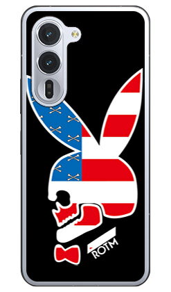 Bunny bone VERSION2arrows Alpha F-51F M08 (ソフトTPU) SECOND SKIN ケース カバー スマホケース 送料無料 耐衝撃 プリント
