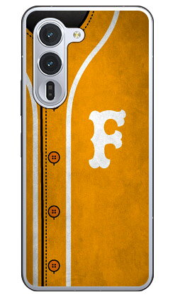 樂天商城 - Cf LTD ベースボール イニシャル イエロー F (クリア) arrows Alpha F-51F M08 Coverfull 本体 保護 ハードケース スマホカバー　送料無料