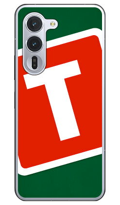 乐天商城 - Cf LTD キャンプ イニシャル グリーン×レッド T (クリア) arrows Alpha F-51F M08 Coverfull 本体 保護 ハードケース スマホカバー　送料無料
