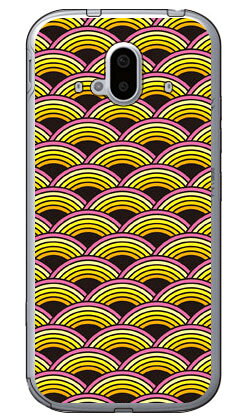 レインボーアーチ イエロー （ソフトTPUクリア） らくらくスマートフォン F-52B docomo YESNO ソフトケースらくらくスマートフォン f-52b ケース らくらくスマートフォン f-52b カバー らくらく スマホ ケース らくらく スマホ カバー f52b ケース f52b 送料無料