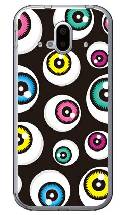 Mobile Phone Cases - アイズ ブラック （ソフトTPUクリア） らくらくスマートフォン F-52B docomo YESNO スマホケース ソフトケースらくらくスマートフォン f-52b ケース らくらくスマートフォン f-52b カバー らくらく スマホ ケース らくらく スマホ カバー f52b ケース f52b 送料無料