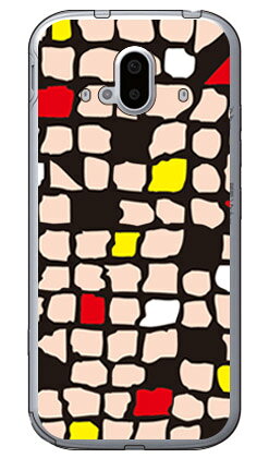 Mick ベージュ （ソフトTPUクリア） らくらくスマートフォン F-52B docomo SECOND SKIN スマホケース ソフトケースらくらくスマートフォン f-52b ケース らくらくスマートフォン f-52b カバー らくらく スマホ ケース らくらく スマホ カバー f52b ケース f52b 送料無料