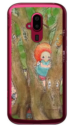 乐天商城 - 森のかくれんぼ （クリア） design by Ringo らくらくスマートフォン F-52B docomo Coverfull ハードケース らくらくスマートフォン f-52b ケース らくらくスマートフォン f-52b カバー らくらく スマホ ケース らくらく スマホ カバー f52b ケース f52b 送料無料