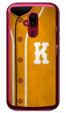 Cf LTD ベースボール イニシャル イエロー K (クリア) らくらくスマートフォン F-52B docomo Coverfull らくらくスマートフォン f-52b ケース らくらくスマートフォン f-52b カバー らくらく スマホ ケース らくらく スマホ カバー f52b ケース f52b 送料無料(2)
