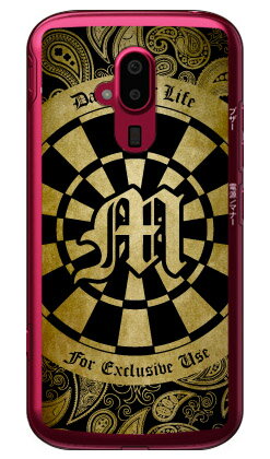 Rakuten - Cf LTD ダーツ イニシャル イエロー M （クリア） らくらくスマートフォン F-52B docomo Coverfull らくらくスマートフォン f-52b ケース らくらくスマートフォン f-52b カバー らくらく スマホ ケース らくらく スマホ カバー f52b ケース f52b 送料無料