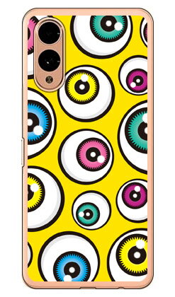 アイズ イエロー （ソフトTPUクリア） arrows We2 YESNO arrows We2 ケース arrows We2 カバー アロウズ We2 本体 保護 F-52E FCG02 M07 A402FC ソフトケース ソフトカバー 送料無料