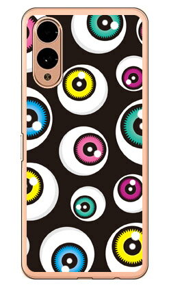 アイズ ブラック （ソフトTPUクリア） arrows We2 YESNO arrows We2 ケース arrows We2 カバー アロウズ We2 本体 保護 F-52E FCG02 M07 A402FC ソフトケース ソフトカバー 送料無料