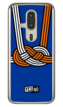 Rakuten - ハッピーギフト ブルー (クリア) らくらくスマートフォン F-53E YESNO 本体 保護 ハードケース スマホカバー　送料無料