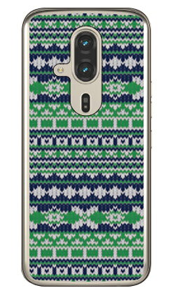 樂天商城 - フェアアイル グリーン (クリア) らくらくスマートフォン F-53E SECOND SKIN 本体 保護 ハードケース スマホカバー　送料無料