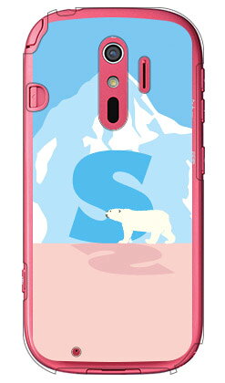 乐天商城 - Cf LTD シロクマ イニシャル S （クリア） らくらくスマートフォン4 F-04J docomo Coverfull らくらくスマートフォン4 f-04j ケース らくらくスマートフォン4 f-04j カバー らくらく スマホ4 ケース らくらく スマホ4 カバー f04j 送料無料