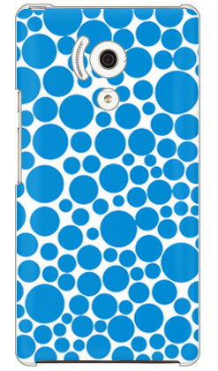 【送料無料】 バブルドット ホワイト×ブルー （クリア） / for Ascend D2 HW-03E/docomo 【SECOND SKIN】【スマホケース】【ハードケース】hw-03e カバー hw-03e ケース ascend d2 hw-03e hw-03e ケース/カバー/CASE/COVER アクセサリー/スマホケース