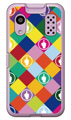 F rhombuses マルチ （ソフトケース） design by ROTM キッズケータイ KY-41C SECOND SKIN ky-41c ケース キッズケータイ ky-41c ケース キッズ携帯 カバー docomo ky-41c キッズケータイ ドコモ カバー キッズケータイ カバー キッズケータイ ケース 送料無料★