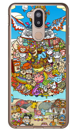 弱虫 （クリア） design by 326 LG style2 L-01L docomo SECOND SKIN 受注生産 スマホケース ハードケース l-01l ケース l-01l カバー lg style2 l-01l ケース lg style2 l-01l カバー lg l-01l ケース lg l-01l カバー スマホカバー 送料無料