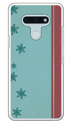 スノークリスタル ブルー （クリア） LG style3 L-41A docomo Coverfull 受注生産 スマホケース ハードケース l-41a ケース l-41a カバー lg style3 l-41a ケース lg style3 l-41a カバー lg l-41a ケース lg l-41a カバー スマホカバー 送料無料