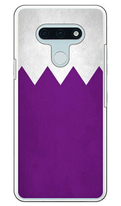 【送料無料】 Cf LTD ダービーコレクション 競馬 騎手 勝負服 【32】 紫・白鋸歯形 （クリア） / for LG style3 L-41A/docomo 【Coverfull】l-41a ケース l-41a カバー lg style3 l-41a ケース lg style3 l-41a カバー lg l-41a ケース lg l-41a カバー スマホカバー