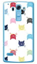 SINDEE 「Cat-World (ホワイト)」 (クリア) Disney Mobile on docomo DM-01G docomo SECOND SKIN ドコモ dm-01g カバー dm-01g ケースモバイル ドコモ ケースdm-01g disney mobile on docomo dm-01g 送料無料(2)
