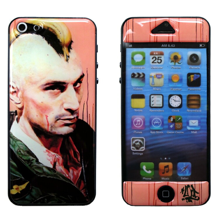 5TAXI PROTECT STICKER / for iPhone 5/au & SoftBank 