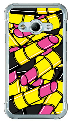 ルージュ ピンク （クリア） Galaxy Active neo SC-01H docomo YESNO sc－01h ケース sc－01h カバー sc 01h ケース sc 01h カバー sc01h ケース sc01h カバー sc01hケース sc01hカバー galaxy active neo ケース galaxy 送料無料