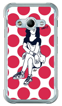 【送料無料】 Face 「so what？」 （クリア） / for Galaxy Active neo SC-01H/docomo 【SECOND SKIN】sc−01h ケース sc−01h カバー sc 01h ケース sc 01h カバー sc01h ケース sc01h カバー sc01hケース sc01hカバー galaxy active neo ケース galaxy