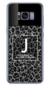 【送料無料】 Cf LTD ヒョウ柄 ネイルボトル イニシャル J グレー （クリア） / for Galaxy S8 SC-02J・SCV36/docomo・au 【Coverfull】galaxy s8 ケース galaxy s8 カバー ギャラクシーs8 ケース ギャラクシーs8 カバー sc-02j ケース sc-02j カバー scv36