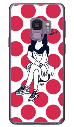 Face 「so what？」 （クリア） Galaxy S9 SC-02K・SCV38 docomo・au SECOND SKIN galaxy s9 ケース galaxy s9 カバー ギャラクシーs9 ケース ギャラクシーs9 カバー sc-02k ケース sc-02k カバー scv38 ケース scv38 カバー galaxys9 送料無料