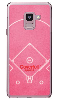 ��� �١����ܡ��륳���� �ԥ󥯡ʥ��ꥢ�� Galaxy Feel2 SC-02L docomo Coverfull �ϡ��ɥ����� galaxy feel2 ��...