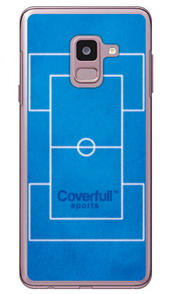 【送料無料】 ドッジボールコート ブルー （クリア） / for Galaxy Feel2 SC-02L/docomo 【Coverfull】【スマホケース】【ハードケース】galaxy feel2 ケース galaxy feel2 カバー sc-02l ケース sc-02l カバー sc02lケース sc02lカバー ギャラクシーフィール2 ケース