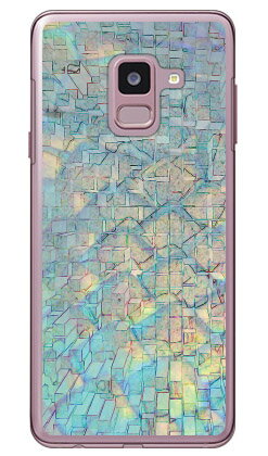 アロワナ ウロコ （クリア） Galaxy Feel2 SC-02L docomo Coverfull 受注生産 スマホケース ハードケース galaxy feel2 ケース galaxy ..