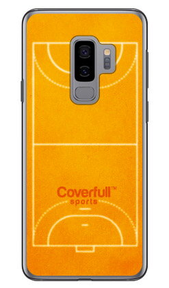 樂天商城 - ハンドボールコート オレンジ（クリア） Galaxy S9+ SC-03K・SCV39 docomo・au Coverfull galaxy s9+ ケース galaxy s9+ カバー ギャラクシーs9+ ケース ギャラクシーs9+ カバー sc-03k ケース sc-03k カバー scv39 ケース scv39 カバー 送料無料