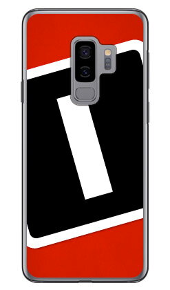 Cf LTD キャンプ イニシャル レッド×ブラック I （クリア） Galaxy S9+ SC-03K・SCV39 docomo・au Coverfull galaxy s9+ ケース galaxy s9+ カバー ギャラクシーs9+ ケース ギャラクシーs9+ カバー sc-03k ケース sc-03k カバー scv39 ケース 送料無料