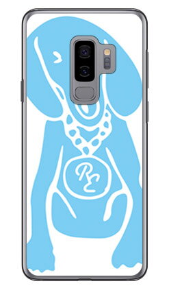 Dog ۥ磻ȡߥå֥롼 design by ROTM ʥꥢ Galaxy S9+ SC-03KSCV39 docomoa...