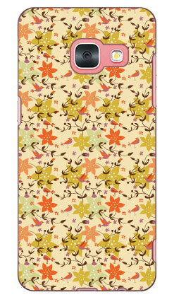 小鳥と花 イエローオレンジ produced by COLOR STAGE Galaxy Feel SC-04J docomo Coverfull galaxy feel ケース galaxy feel カバー sc-04j ケース sc-04j カバー sc04jケース sc04jカバー ギャラクシーフィール ケース ギャラクシーフィール 送料無料