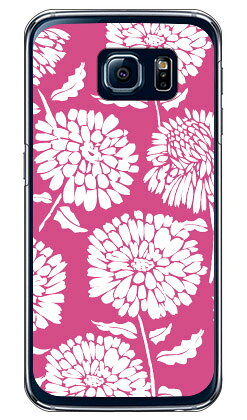 Rakuten - Cf LTD シックフラワー ピンク （クリア） Galaxy S6 SC-05G docomo Coverfull sc-05g ケース sc-05g カバー sc-05gケース sc-05g カバー galaxy s6 ケース galaxy s6 カバー ギャラクシーs6 ケース ギャラクシーs6 カバー ドコモ 送料無料